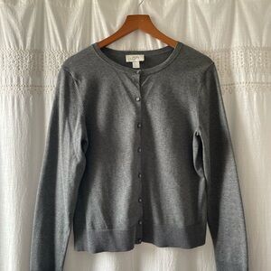 LOFT Ann Taylor Pima Cotton Cardigan